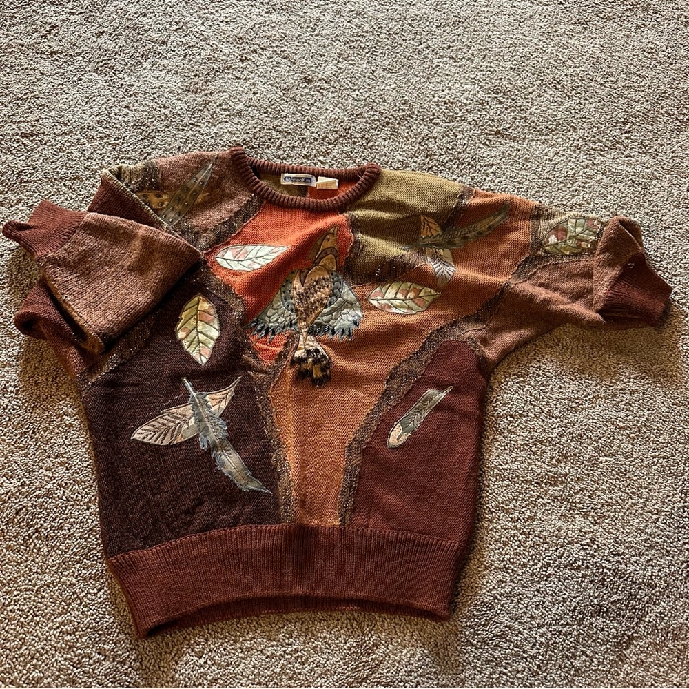 VTG | NATIVE AMERICAN WOOL SWEATER